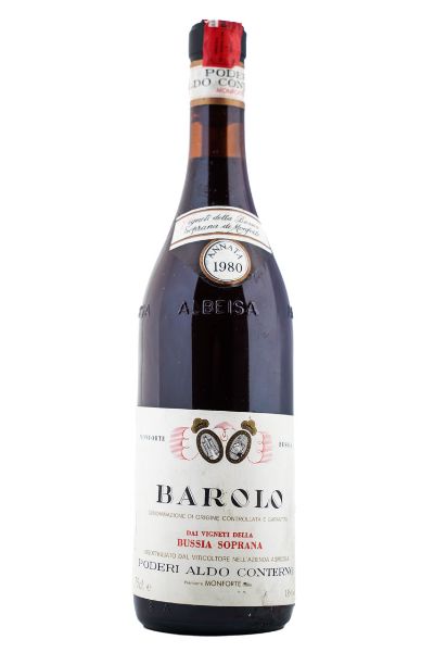 Picture of 1980 Aldo Conterno Barolo Bussia Soprana