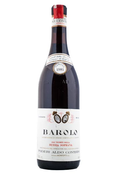 Picture of 1981 Aldo Conterno Barolo Bussia Sopran
