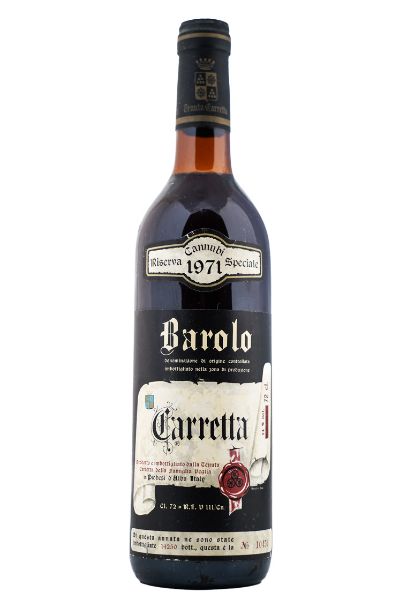 Picture of 1971 Tenuta Carretta Barolo Cannubi Riserva Speciale