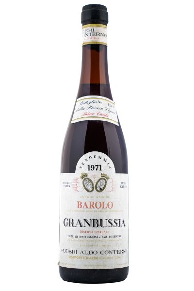 Picture of 1971 Aldo Conterno Barolo Granbussia