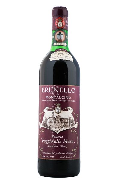 Picture of 1967 Poggio alle Mura Riserva Brunello di Montalcino 
