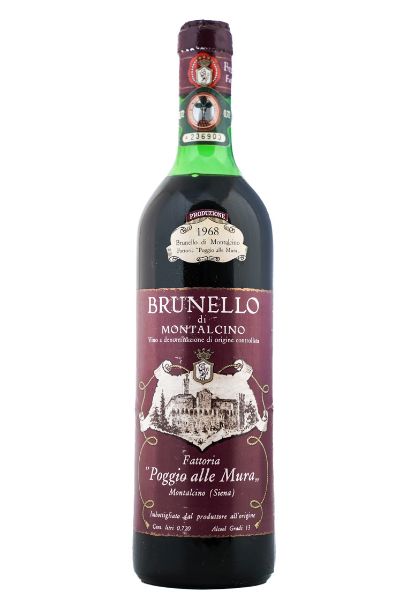 Picture of 1968 Poggio alle Mura Brunello di Montalcino, Riserva