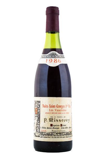Picture of 1986 Misserey Nuits Saint Georges 1er Cru les Vaucrains 