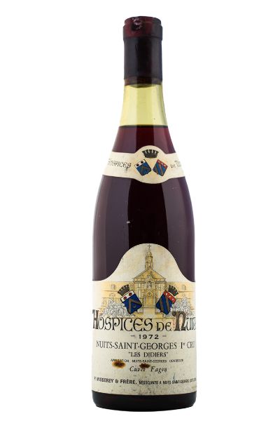 Picture of 1972 Missery Nuits Saint Georges 1er Cru les Didiers cuvée Fagon Hospices de Nuits