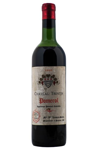 Picture of 1959 Château Trintin, Grand Cru Pomerol, High shoulder