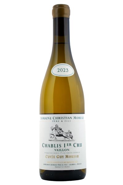 Picture of 2023 Domaine Christian Moreau et Fils Chablis 1er cru Vaillons Cuvee Guy Moreau 