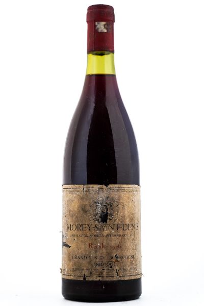 Picture of 1976 Savour Club Morey Saint Denis, slightly damaged labels