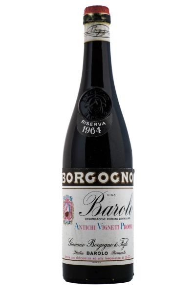 Picture of 1964 Borgogno Barolo Riserva Speciale, Damaged label