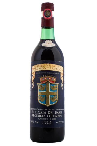 Picture of 1978 Barbi Brunello de Montalcino