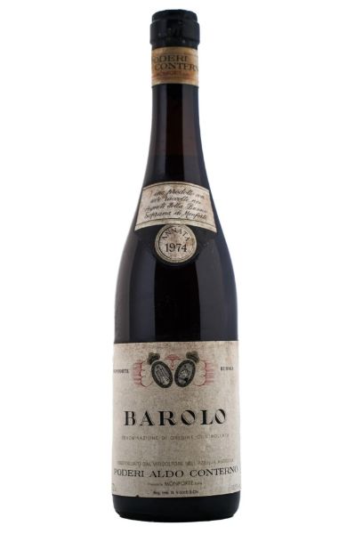 Picture of 1974 Aldo Conterno Barolo Vigneti Bussia Soprana di Monforte