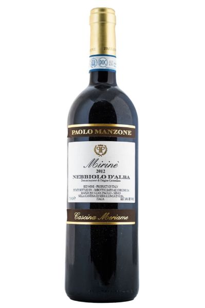 Picture of 2012 Paolo Manzone Nebbiolo d'Alba Mirine