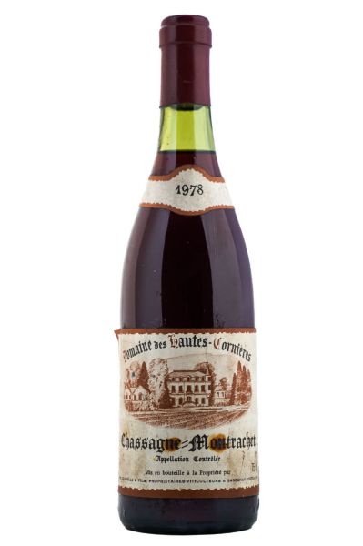 Picture of 1978 Domaine des  Hautes Cornieres Chassagne Montrachet Rouge