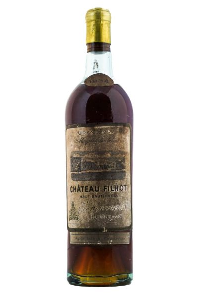 Picture of 1934 Château Filhot, Grand Cru Classé Sauternes 