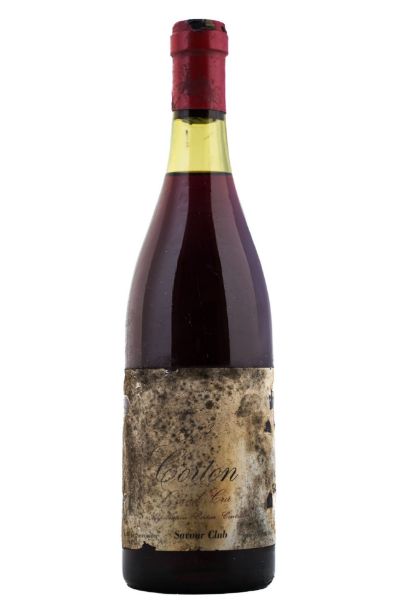 Picture of 1973 Savour Club Corton Grand Cru, damaged label
