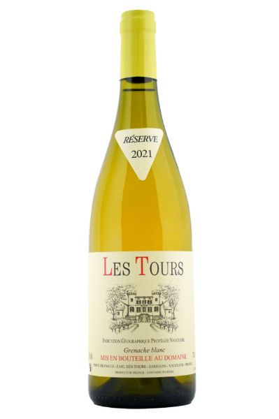 Picture of 2021 Les Tours Vin de Pays du Vaucluse Blanc 