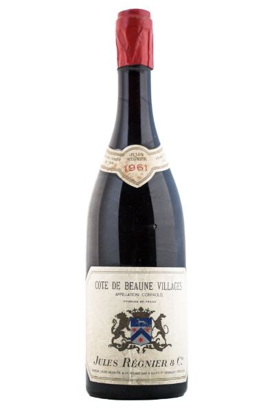 Picture of 1961 Jules Regnet Côtes de Beaune Village, high shoulder+ 