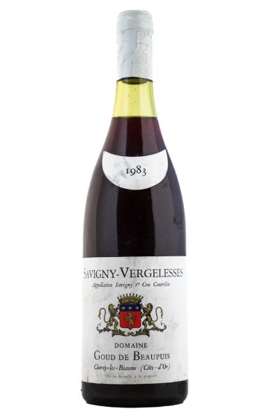 Picture of 1983 Domaine Goud de Beaupuis Savigny Vergelesses 1er Cru 