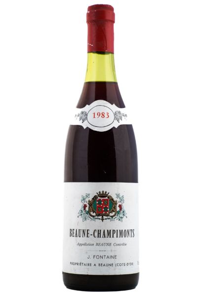 Picture of 1983 Domaine Fontaine Beaune 1er Cru les Champimonts 