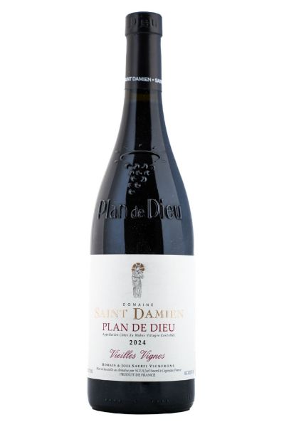 Picture of 2024 Domaine Saint-Damien Côtes du Rhône Villages Plan de Dieu Vieilles Vignes