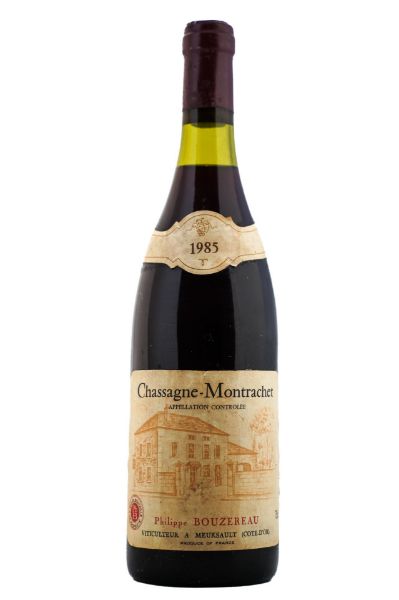 Picture of 1985 Domaine Philippe Bouzereau Chassagne-Montrachet Rouge 