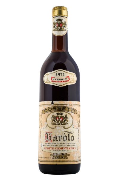 Picture of 1971 Cossetti Barolo