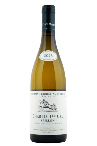 Picture of 2025 Domaine Christian Moreau Chablis 1er cru Vaillons